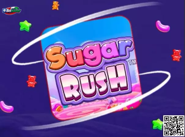 Pantalla principal de Sugar Rush con cuadrícula de dulces y estilo colorido
