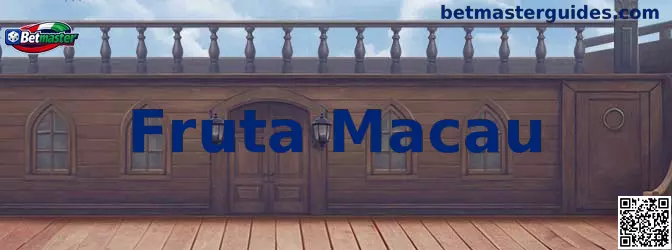 Tablero y gráficos de alta definición de Fruta Macau